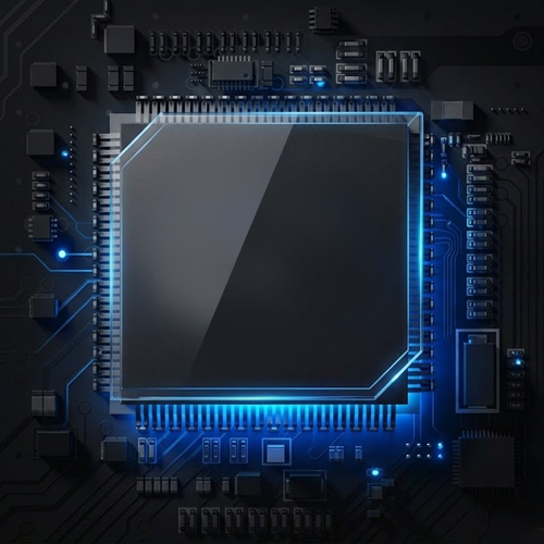 Chip for the capacitive thumb slider